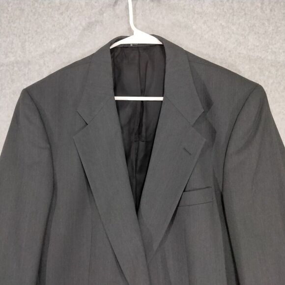 Burberrys' Jacobson's Jacket Mens 40R Gray 100% Wool USA Made Sports Coat Blazer - Picture 2 of 11